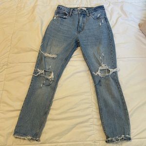 Abercrombie & Fitch The High Skinny Rise Jean, 25